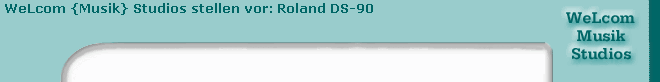 WeLcom {Musik} Studios stellen vor: Roland DS-90